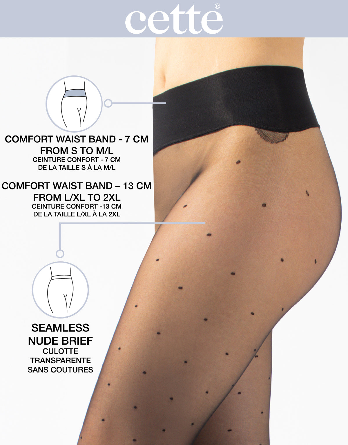 Jolie polka dots 15 den