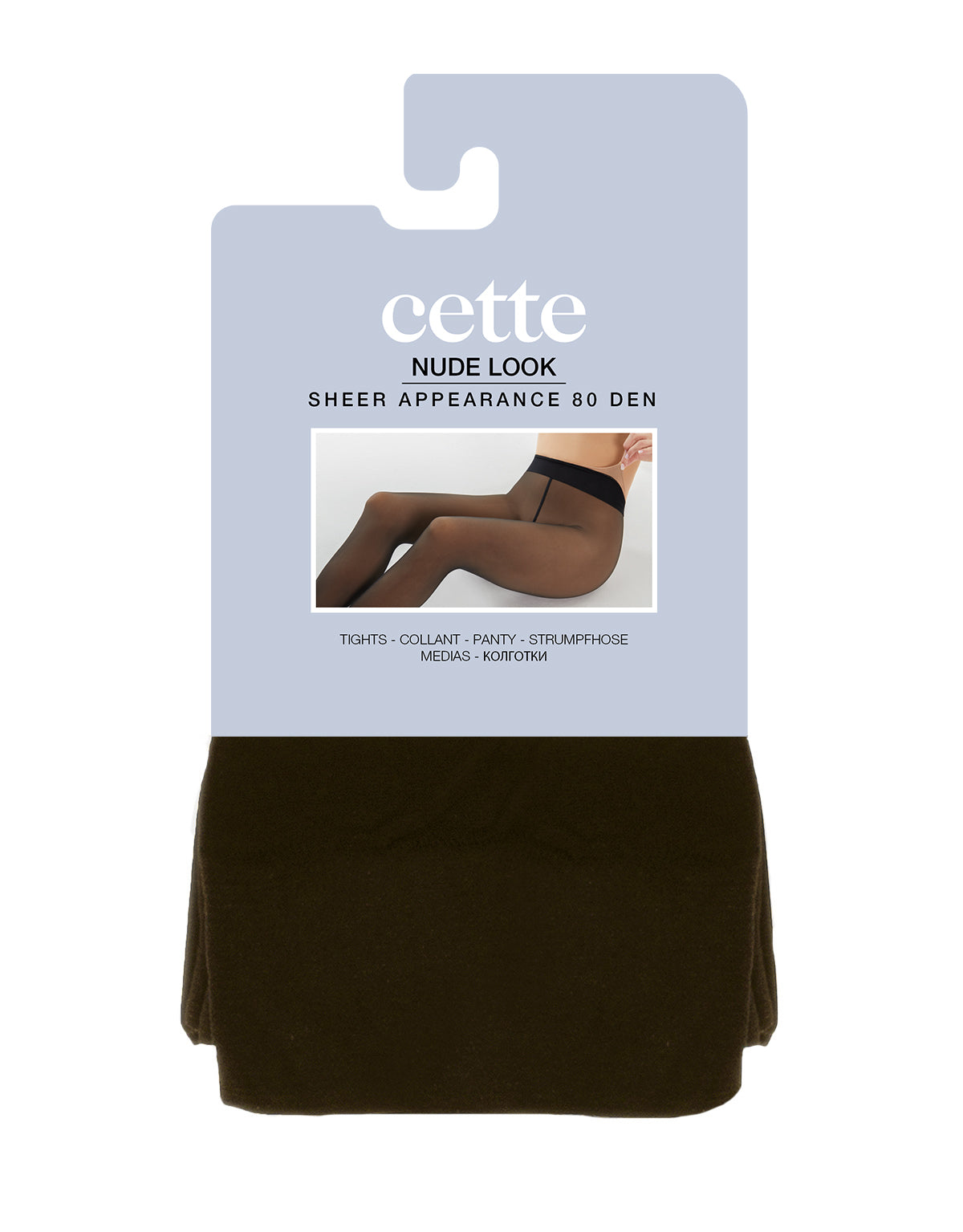 Nude look - tvöfaldar 80 den