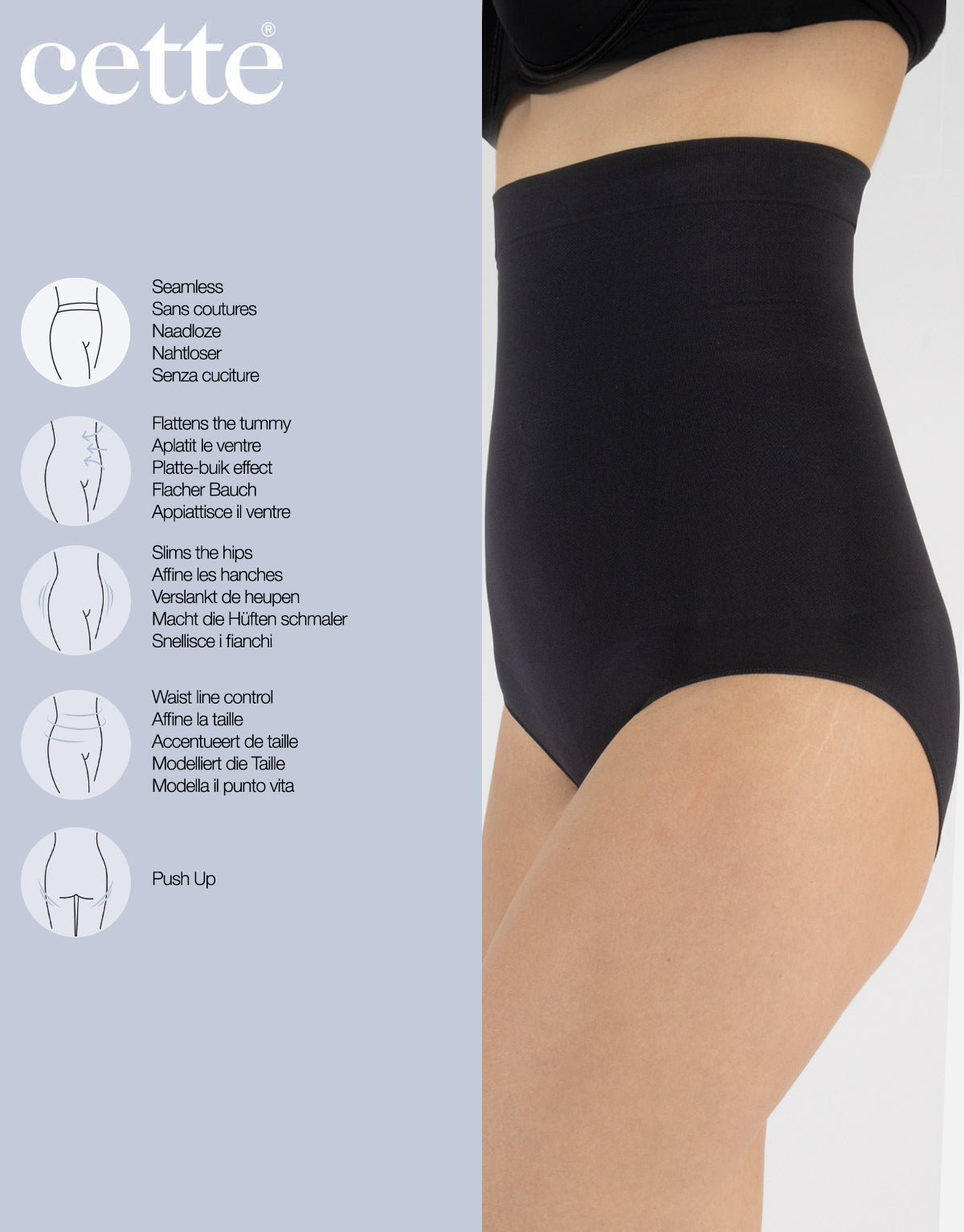 SCULPT - háar aðhaldsnærbuxur